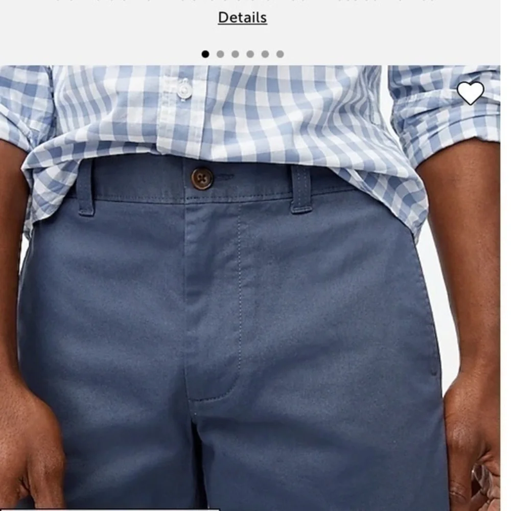 J. Crew Flex Chino Shorts Size 31